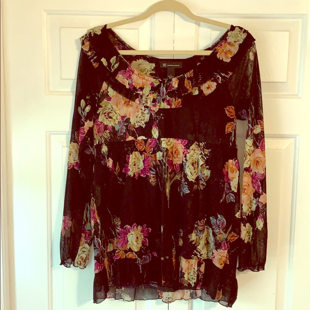 Babydoll floral top